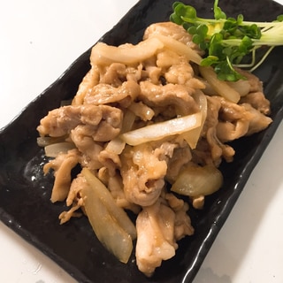 お箸が止まらない 豚肉の照り炒め♬